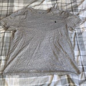 Men’s gray polo Ralph Lauren t shirt